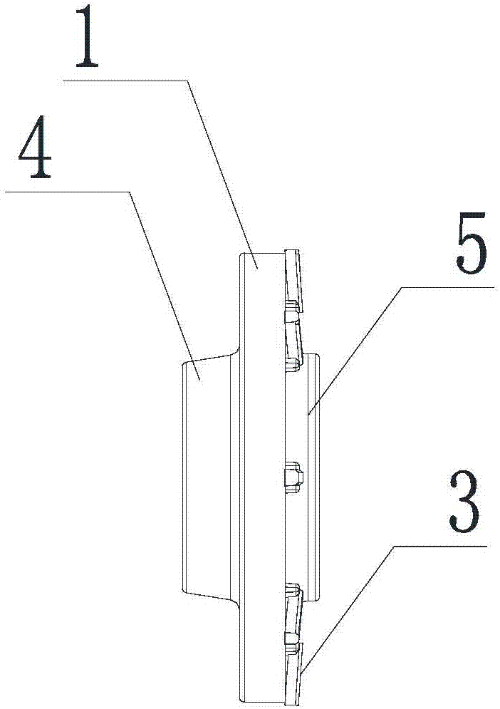 一种电锤用防尘散热盘的制作方法
